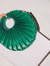 Load image into Gallery viewer, Emerald palm leaf bag